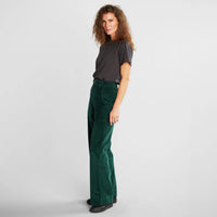 Dedicated Workwear Pants Vara Corduroy dark green, mörkgrön