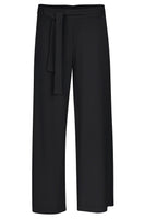 Zilch Wide Pant in Black, skön culotte byxa