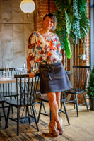 TbyDem Maker´s Skirt Short Denim Skirt