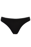 People Tree Thong in Black - 50% REA