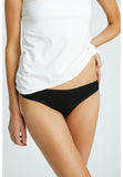 People Tree Thong in Black - 50% REA