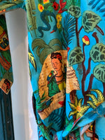 BETTY & UMA UPCYCLED COLLECTION - Kimono Frida Kahlo i olika färger - 50% REA
