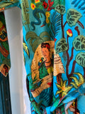 BETTY & UMA UPCYCLED COLLECTION - Kimono Frida Kahlo i olika färger - 50% REA