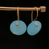 Firework Earrings, Round  -  Runda örhängen med Halvädelsten- Betty & Uma Collection