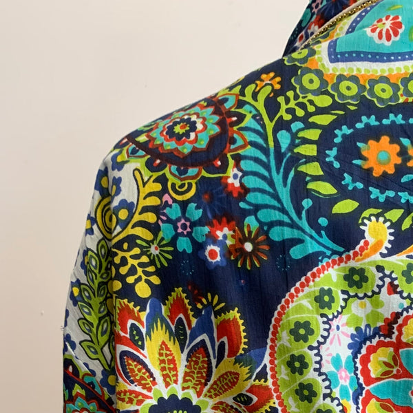 BETTY & UMA UPCYCLED COLLECTION -  Cotton Kimono/Indian Robe  #1- 50% REA