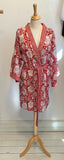 BETTY & UMA UPCYCLED COLLECTION -  Cotton Kimono/Indian Robe #8 - 50% REA