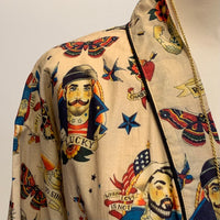 BETTY & UMA UPCYCLED COLLECTION - Kimono Frida Kahlo i olika färger - 50% REA