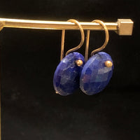 Firework Earrings, Round  -  Runda örhängen med Halvädelsten- Betty & Uma Collection