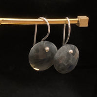 Firework Earrings, Round  -  Runda örhängen med Halvädelsten- Betty & Uma Collection