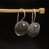 Firework Earrings, Round  -  Runda örhängen med Halvädelsten- Betty & Uma Collection