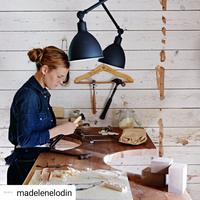 Madelene Lodin Earrings LONG DOTS