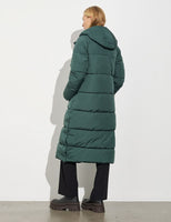 Mbym Ela Slit Sandrina Coat in Jungle Green - 20% rabatt