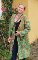 Jaipur jacket #5,  Betty & Uma Upcycled Collection - 50% REA