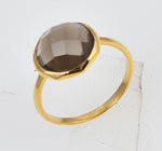 Ring med smokey quartz - Betty & Uma Collection