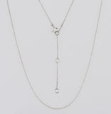 Venus, halsband med kvinnosymbol i silver - Betty & Uma Collection