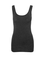 Mbym Sina Top in Dark Grey Melange