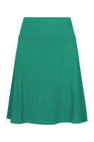 Zilch A-Line Skirt in Emerald Green - 50% REA