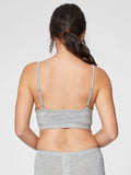 Thought Hannah Bralett Grey Marle Bamboo
